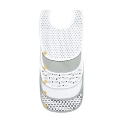 LÄSSIG Lot De 5 Bavoirs éponge Little Chums Chat De Lässig