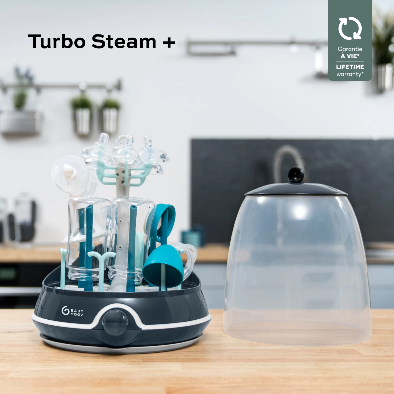 Stérilisateur Turbo Steam (+) 2-en-1 De Babymoov – Image 2