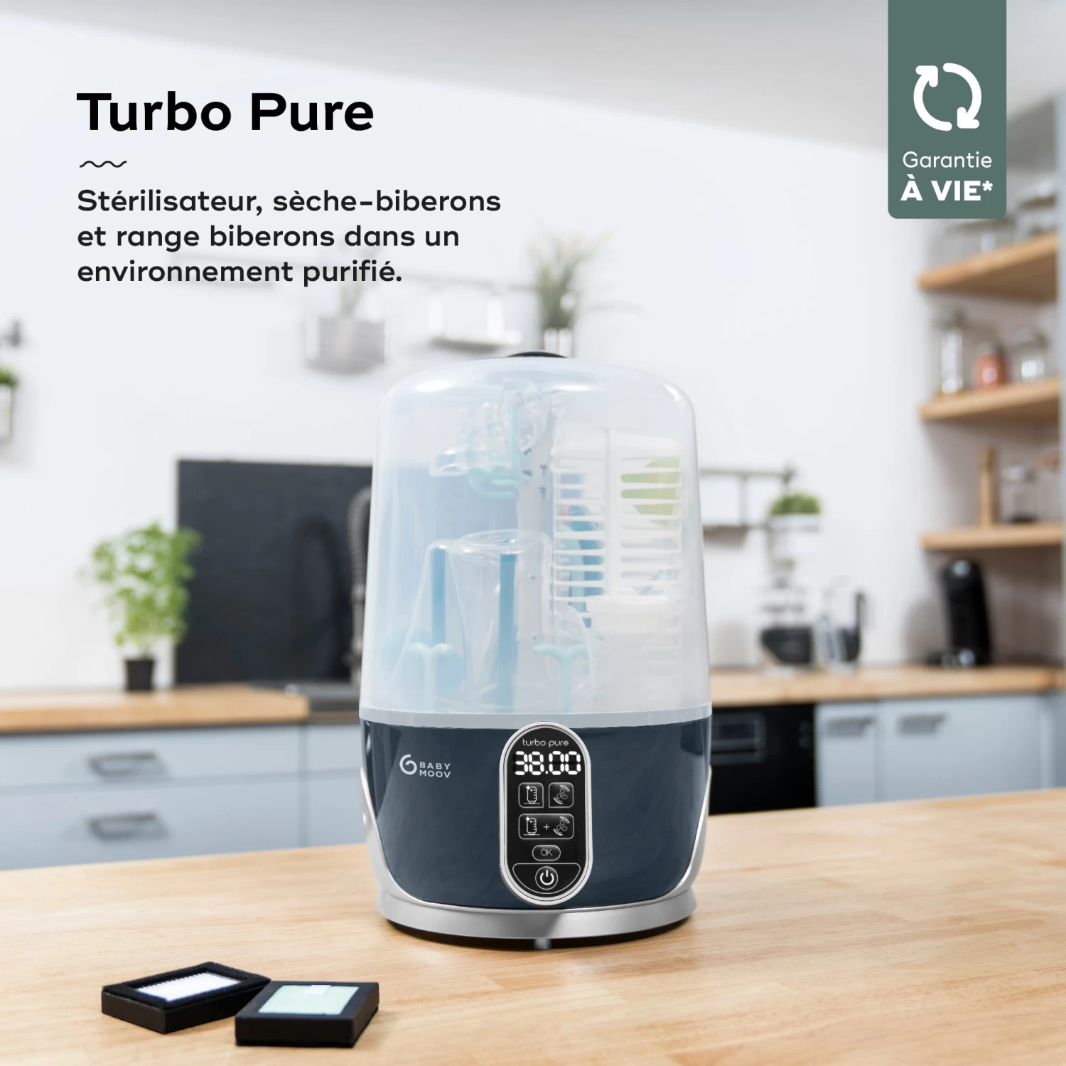 Stérilisateur Turbo Pure - Sèche-Biberons De Babymoov – Image 2