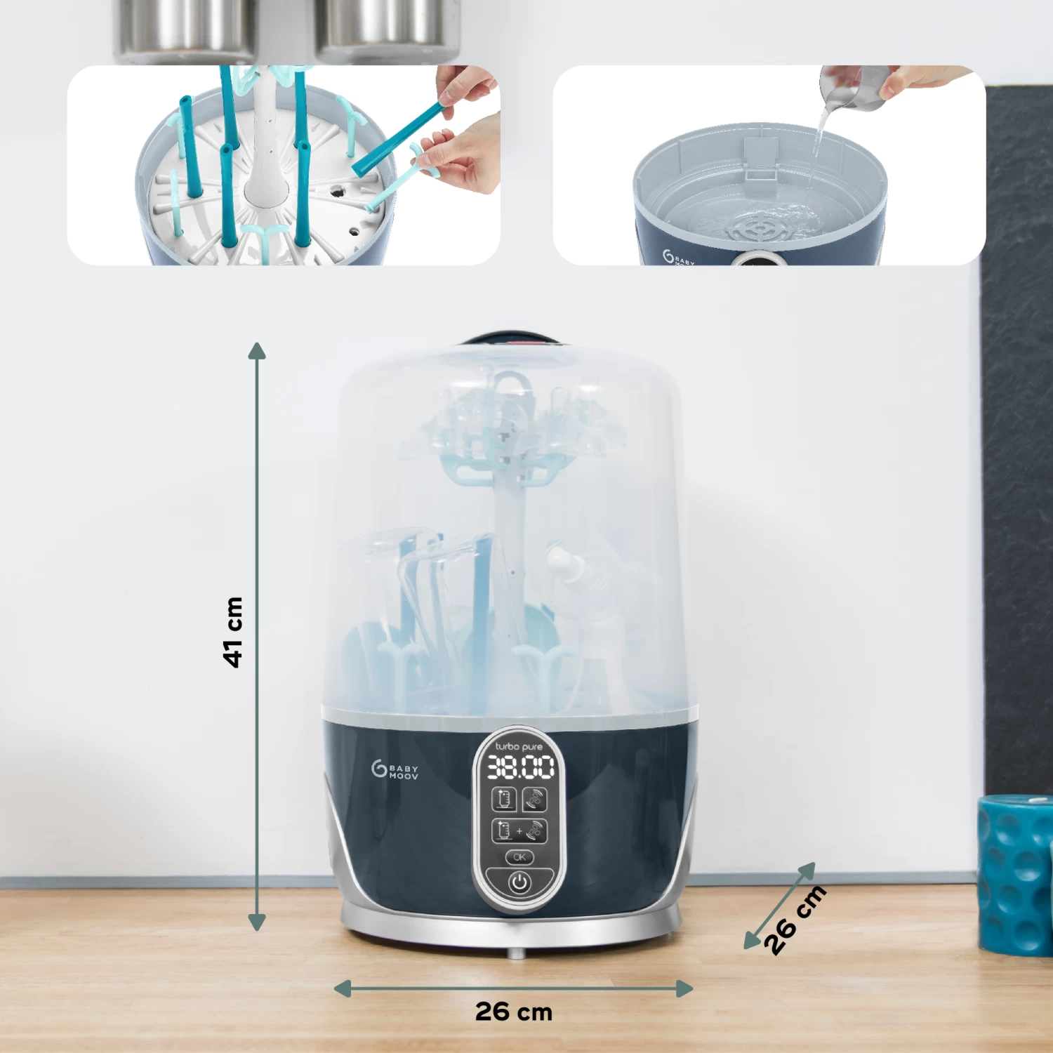 Stérilisateur Turbo Pure - Sèche-Biberons De Babymoov – Image 6