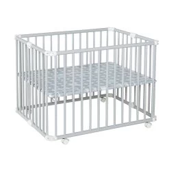 Parc Pliable Lucilee Petit Modèle Gris Pois Gris De Geuther