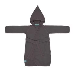 LÄSSIG Peignoir Mousseline Anthracite 12-18 Mois De Lässig