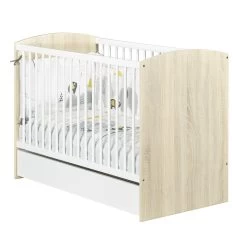 Paulin Tiroir De Lit 60x120 De Sauthon Baby's Sweet Home