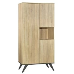 New York Armoire 3 Portes De Sauthon Baby's Sweet Home