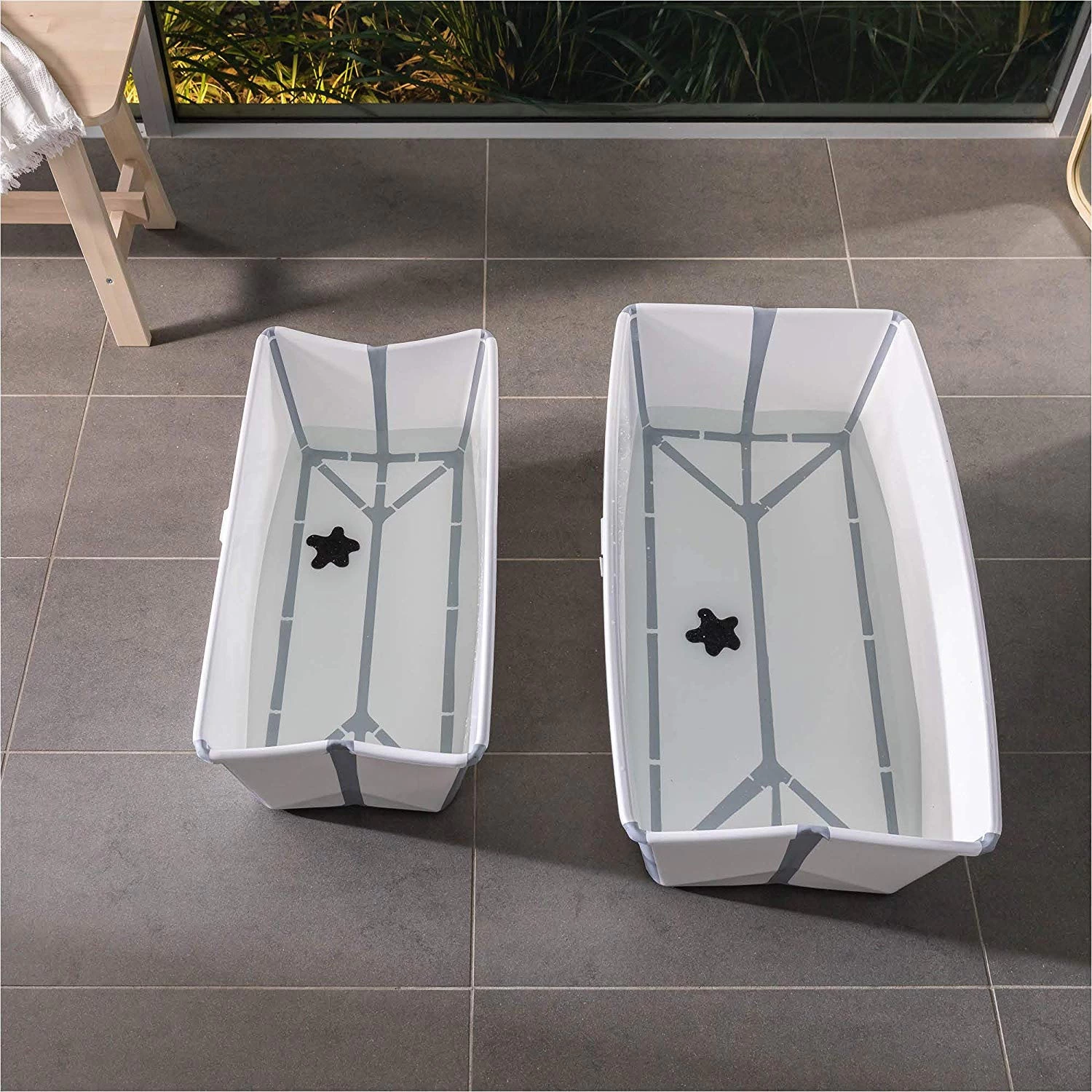 Baignoire Flexi Bath™ XL Transparent Bleu De Stokke® – Image 4