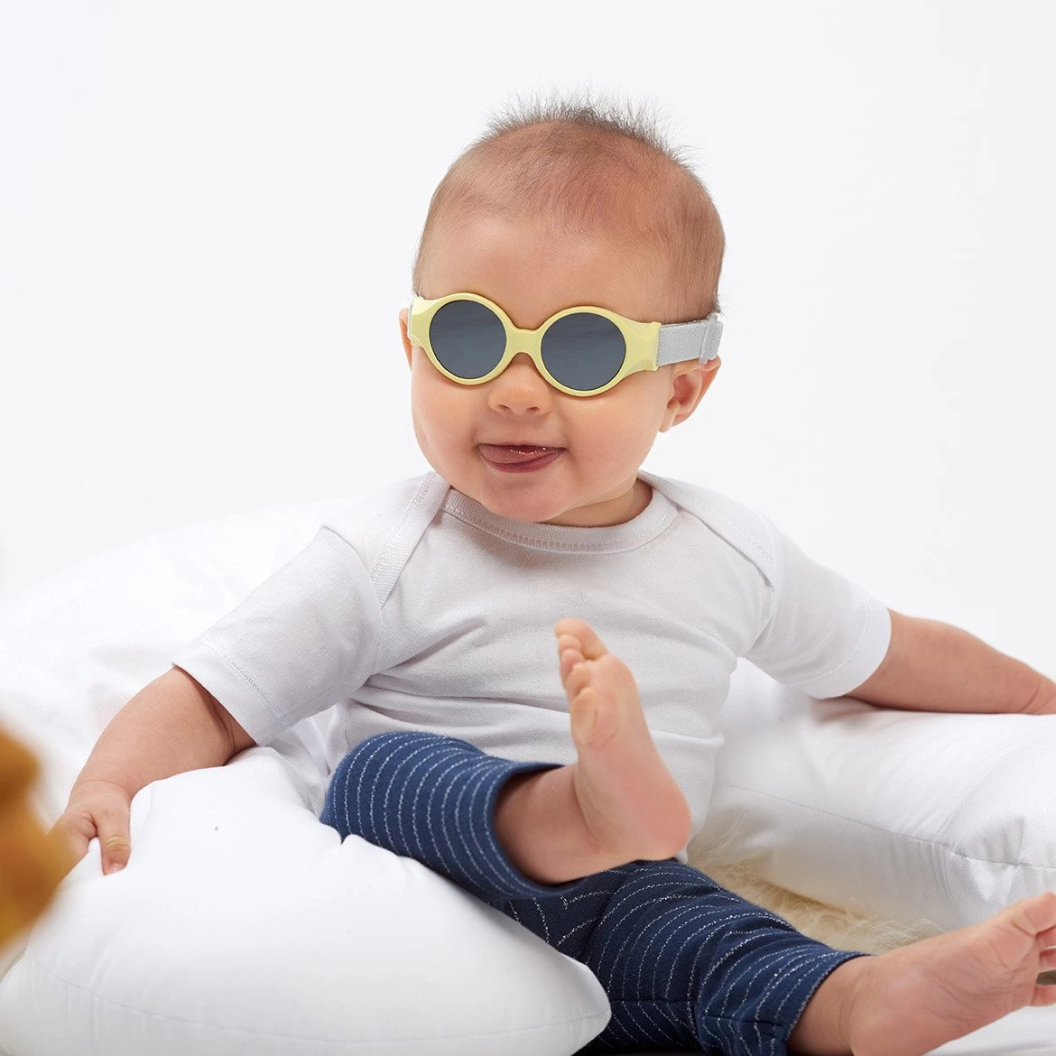 Beaba Lunettes Bandeau Jaune Pastel 0-9 Mois De Béaba – Image 2