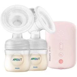Tire-lait électrique Double SCF397/11 Rose De Philips AVENT