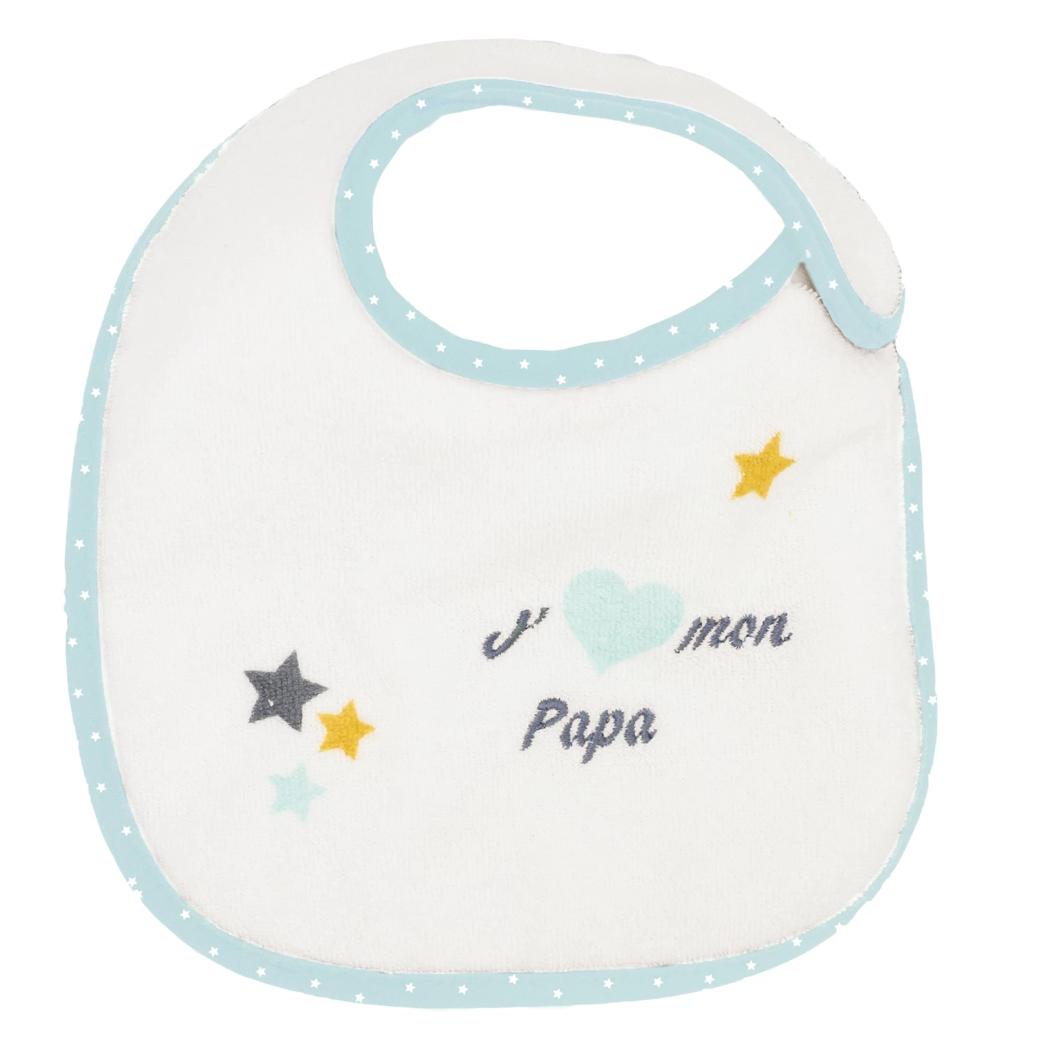 Lot De 7 Bavoirs Naissance Baby Love Garçon De Trois Kilos Sept – Image 4