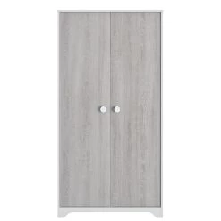 Marius Armoire 2 Portes Chêne Cérusé De Galipette