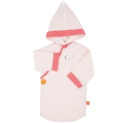 Kimono Nid D'abeille Rose Pâle 12 Mois + De L'Oiseau Bateau