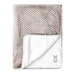 Lapidou Couverture Pineapple Gris/Blanc De Nattou