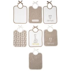 Sophie La Girafe Lot De 7 Bavoirs Naissance De Sophie La Girafe®