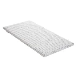 Matelas Bébé De Voyage Ocean Friendly Blanc/Bleu 60 X 120 Cm De Candide
