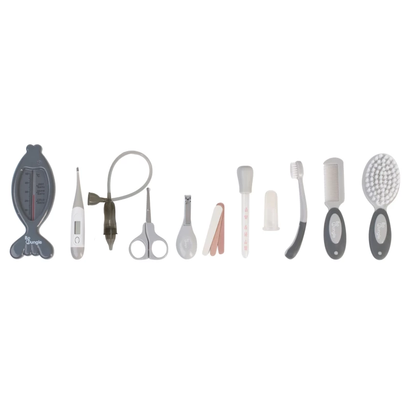 B-Trousse Et Set De Soin Luxe Complet Gris De Bo Jungle – Image 2