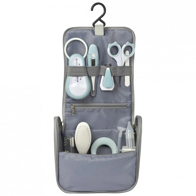 Beaba Trousse De Toilette Gris Bleu De Béaba – Image 2