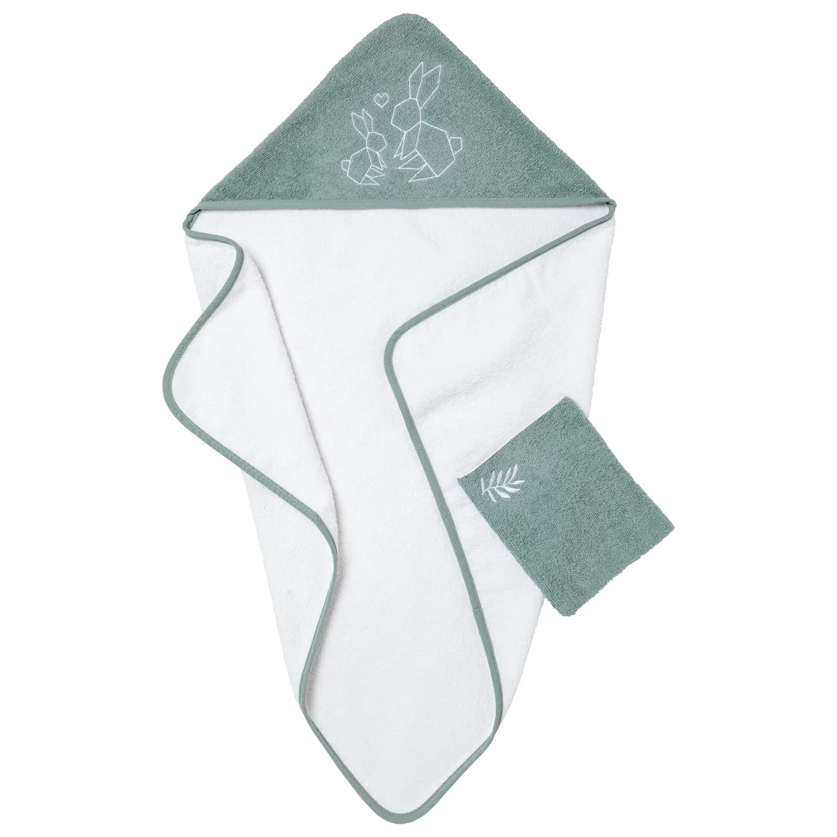 Day Break Parure De Bain Et Gant 70 X 70 Cm De Little Band – Image 2