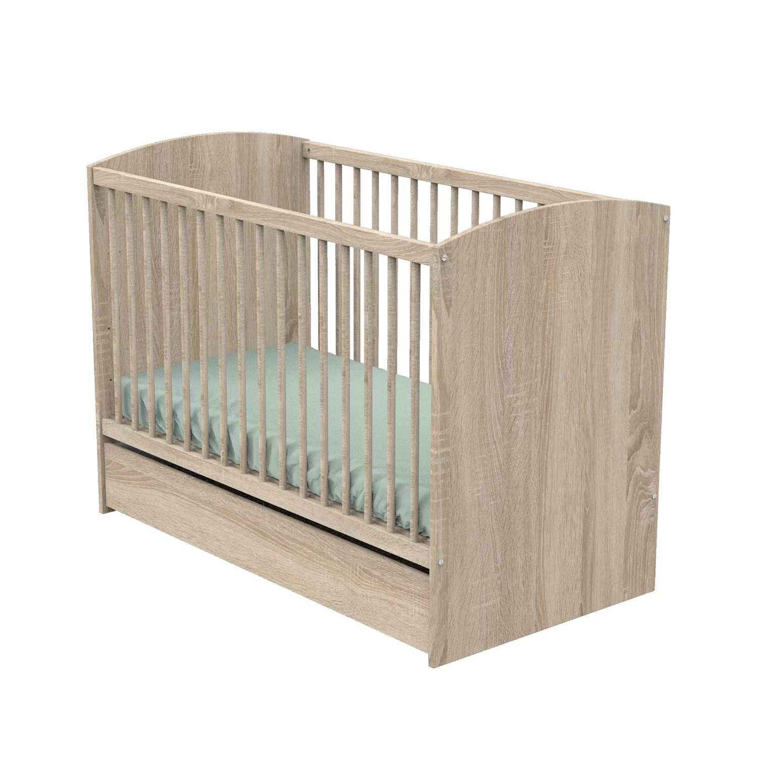 Access Tiroir De Lit 60x120 Bois De Sauthon Baby's Sweet Home – Image 2