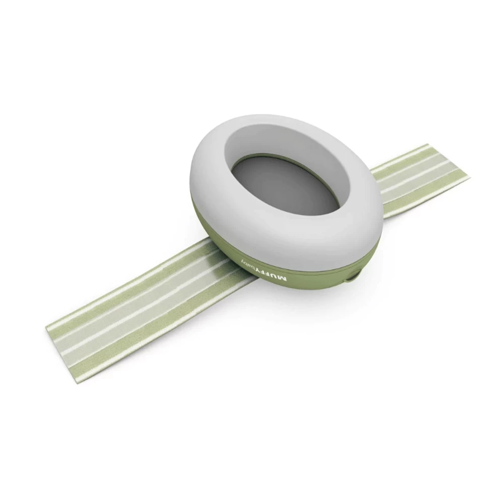 Casque Anti-bruit Muffy Baby Vert Olive De Alpine – Image 3