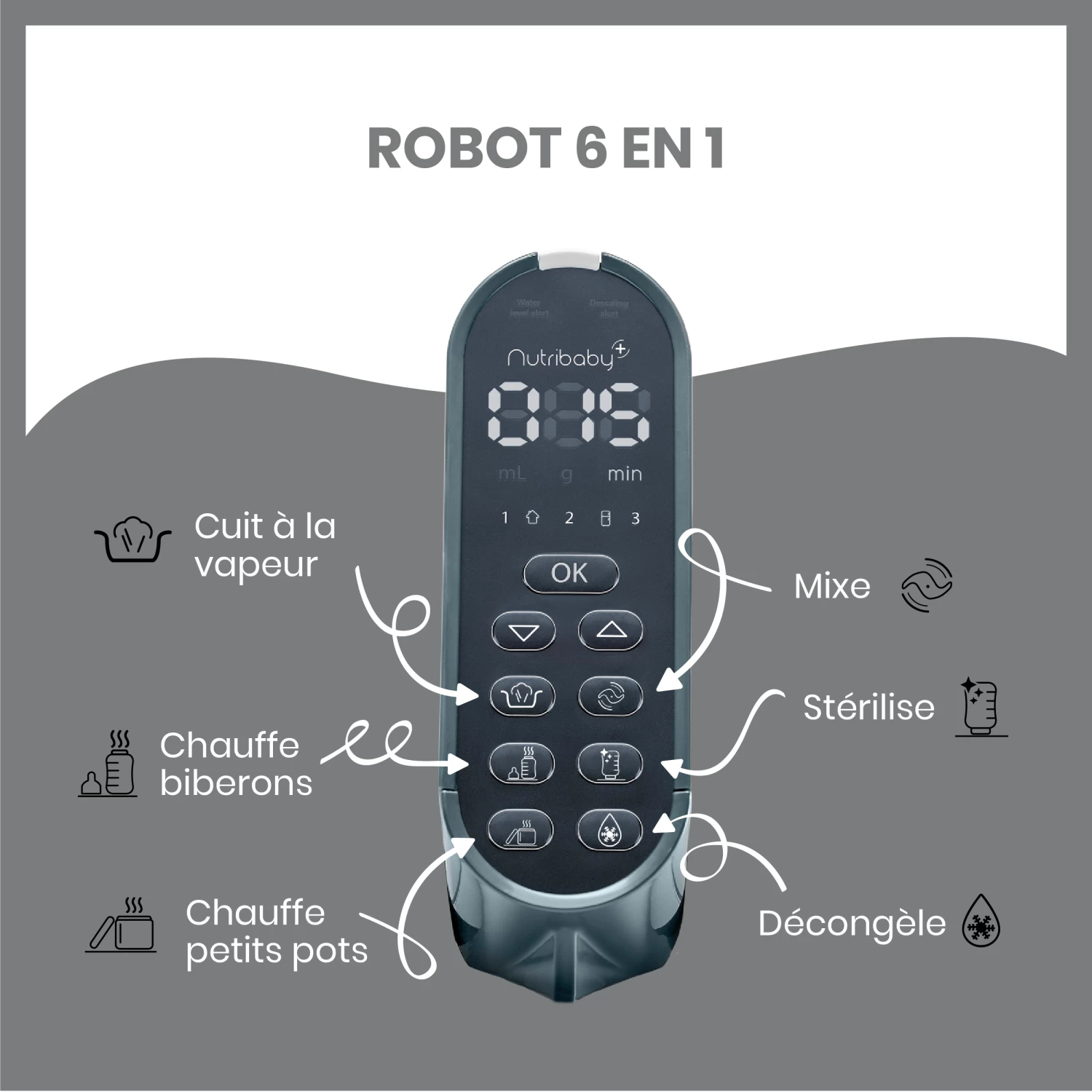 Pack Batch Cooking Nutribaby(+) & 3 Babybols 250mL Blanc De Babymoov – Image 4