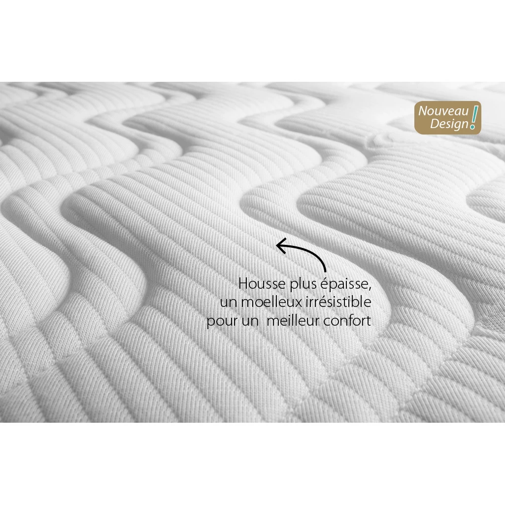 Matelas Coco Latex Blanc De Kadolis – Image 3