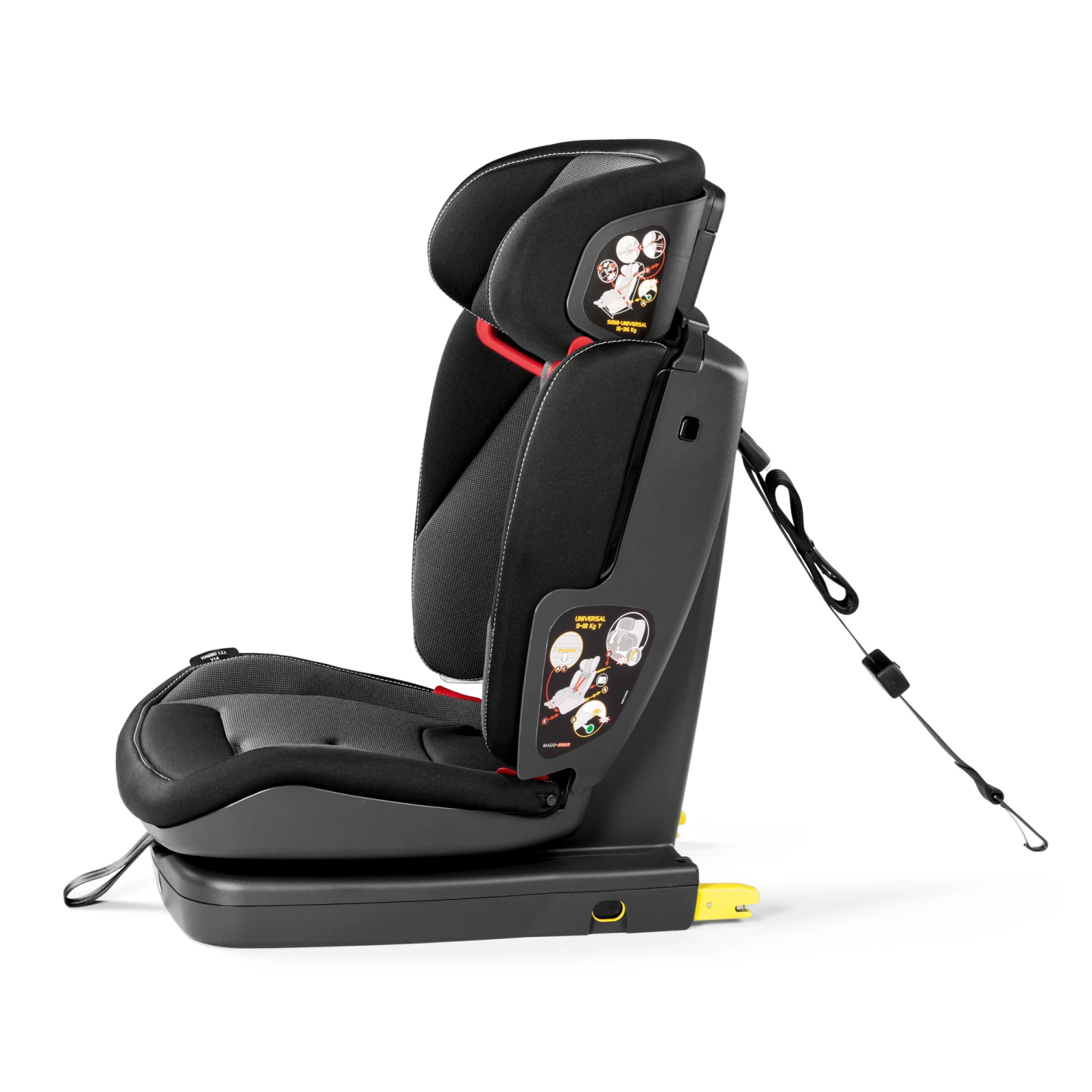 PEG PEREGO Siège Auto Viaggio 1-2-3 Via Crystal Black De Peg-Pérego – Image 9